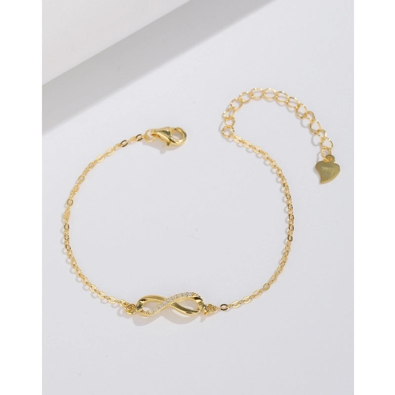 925 Sterling Silver Cable Chain Bracelets Minimalist