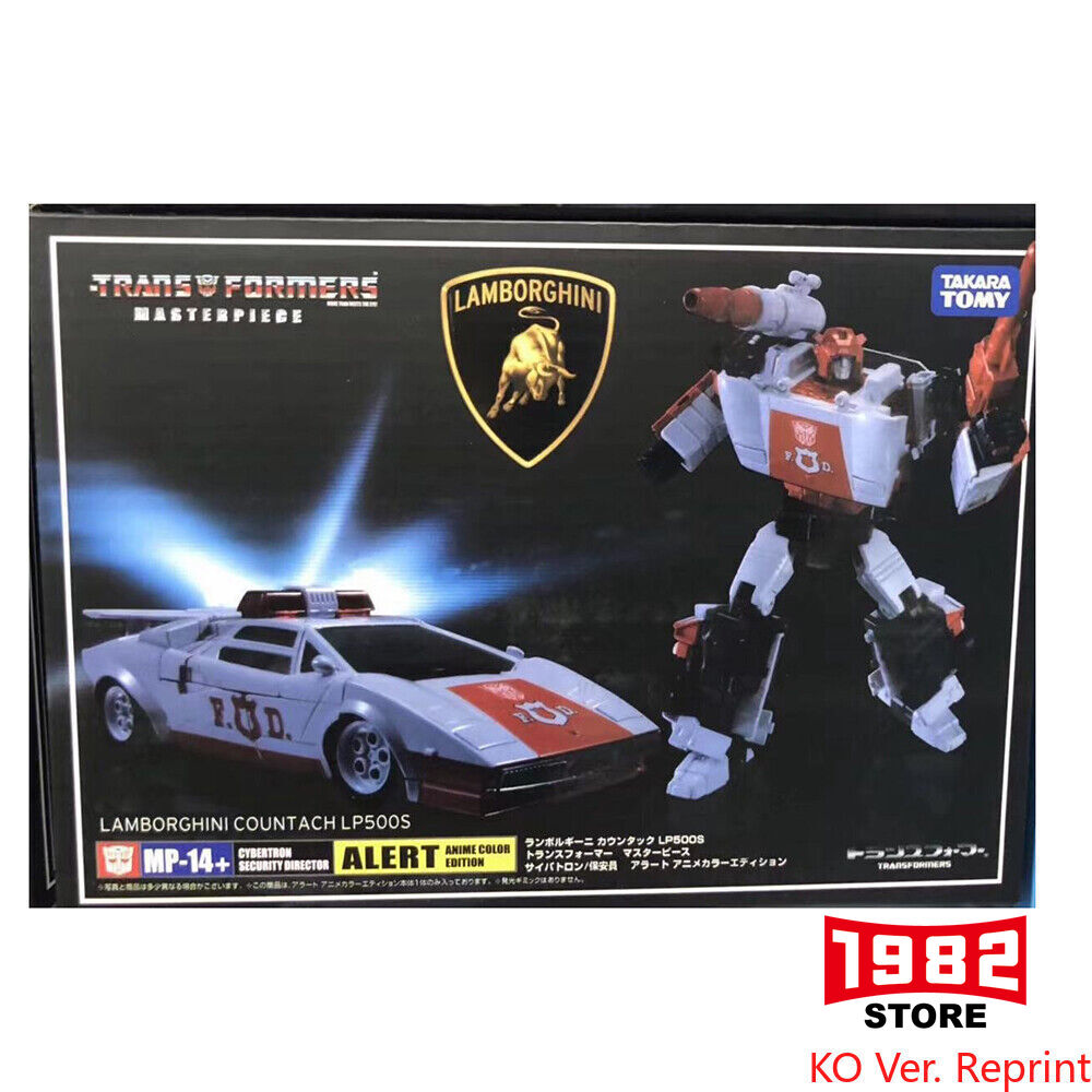 Transformers  MASTERPIEGE MP-14+ MP14+ ALERT LAMBORGHINI Action Figures KOver