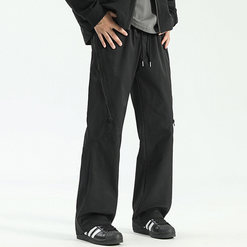 Men's Zip Straight Cargo Pants - SOPULA