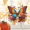 Autumn DIY Diamond Painting Acrylic Special Shape Pendant Hanging Kit