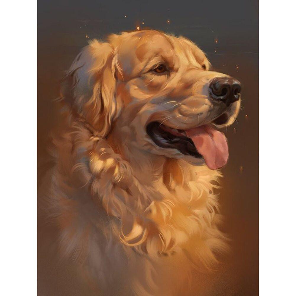 DIY Painting By Numbers | dog