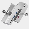 Aluminum Alloy USB3.0 Docking Station Fixing Clip Adjustable Thickness Converter Hub