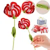 (Finished Product)Crochet Carnation Artificial Carnation Exquisite Aesthetic for Gift Home Office Decor