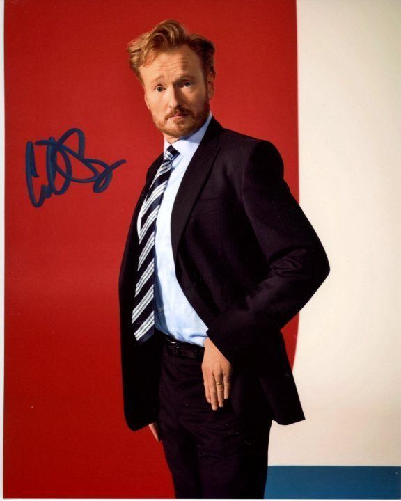 CONAN O'BRIEN signed autographed 8x10 Photo Poster painting