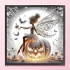 (Stamped/Counted) Tinkerbell Pumpkin-11CT Cross Stitch 40*40cm