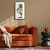 Ink Architectural Cat - 14CT Stamped Cross Stitch - 30*55cm