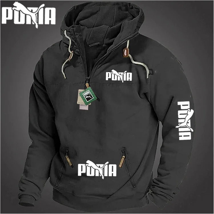 P&aacute;nsk&aacute; taktick&aacute; mikina s kapuc&iacute; PUMA&reg; 2025, nov&yacute; žhav&yacute; v&yacute;prodej