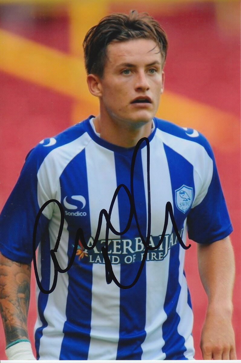 SHEFFIELD WEDNESDAY HAND SIGNED RHYS MCCABE 6X4 Photo Poster painting 1.