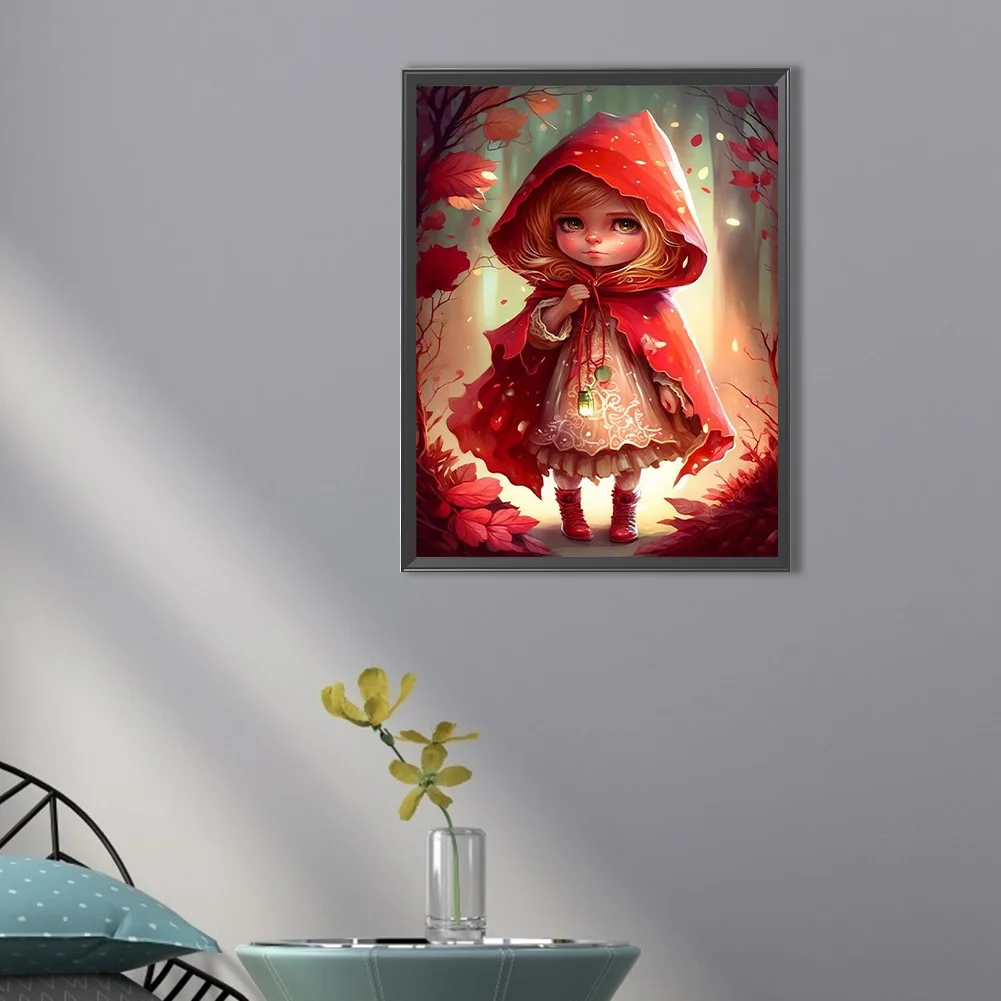 Diamond Painting - Full Round Drill - Elf Girl(30*40cm)