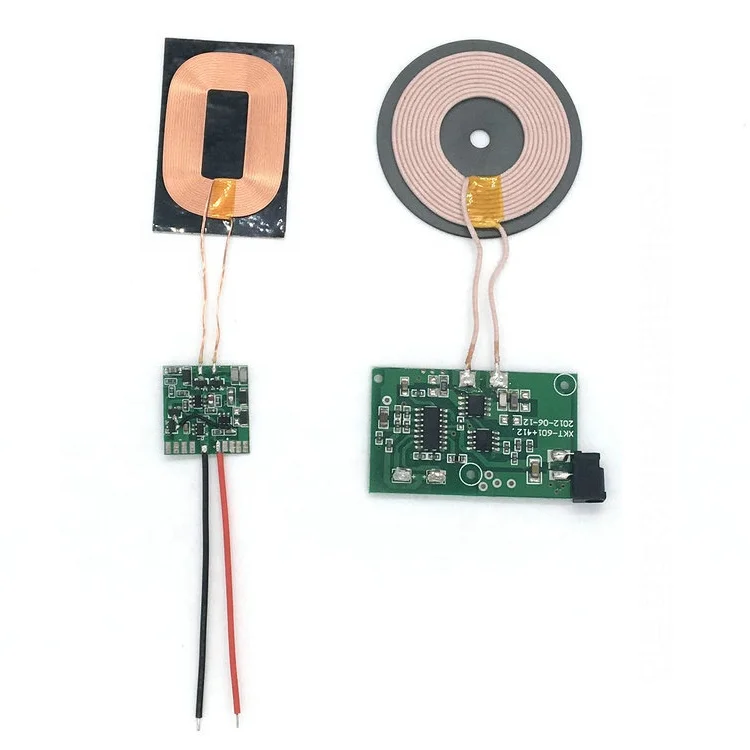 Anti-metallic Objects Electric Wireless Power Transmission Kit Inductive Charging Kit Mobile Phone Battery Charge Kit
