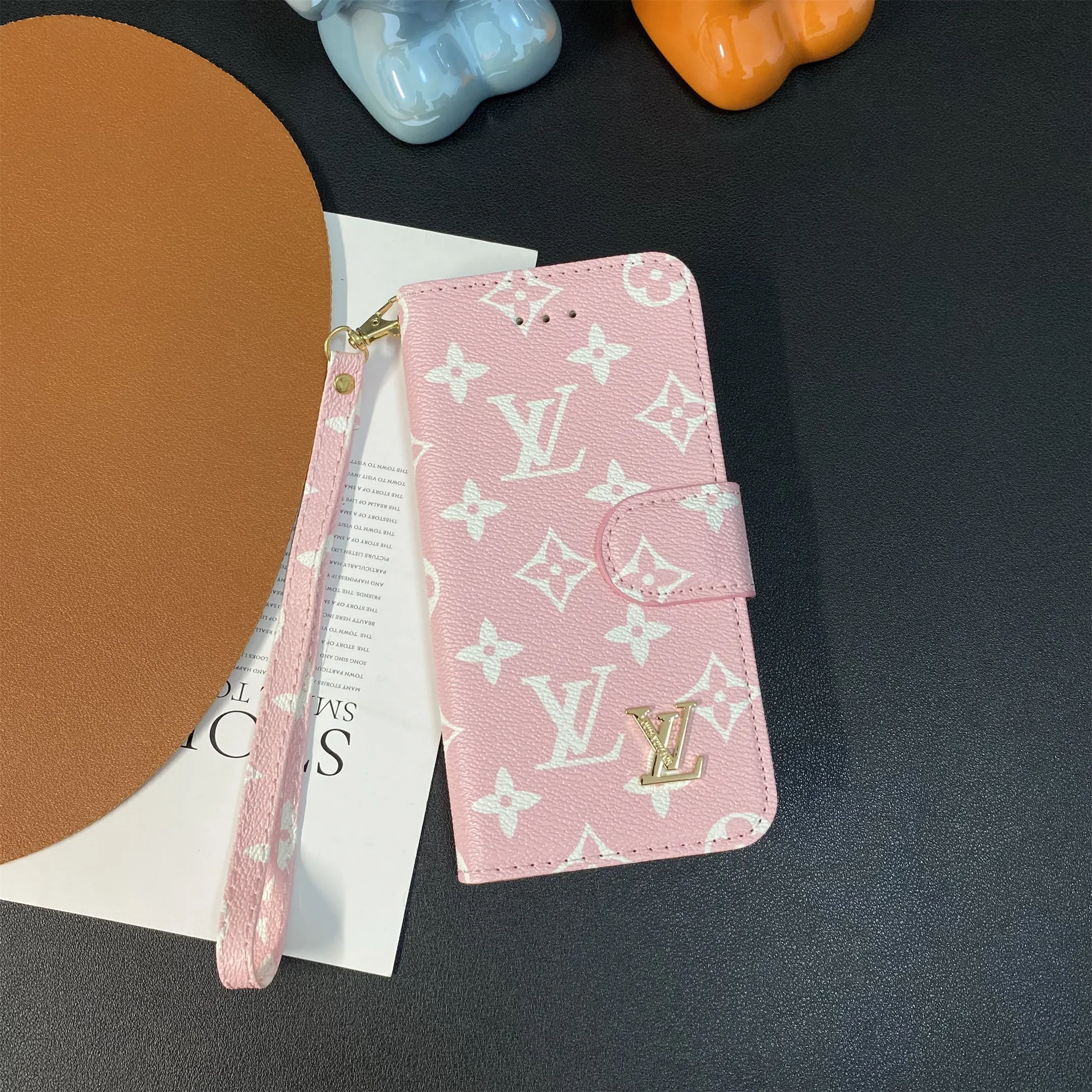 LV Embossed Monogram Gucci Ophidia GG Apple iPhone case Samsung Galaxy Flip Wallet Case