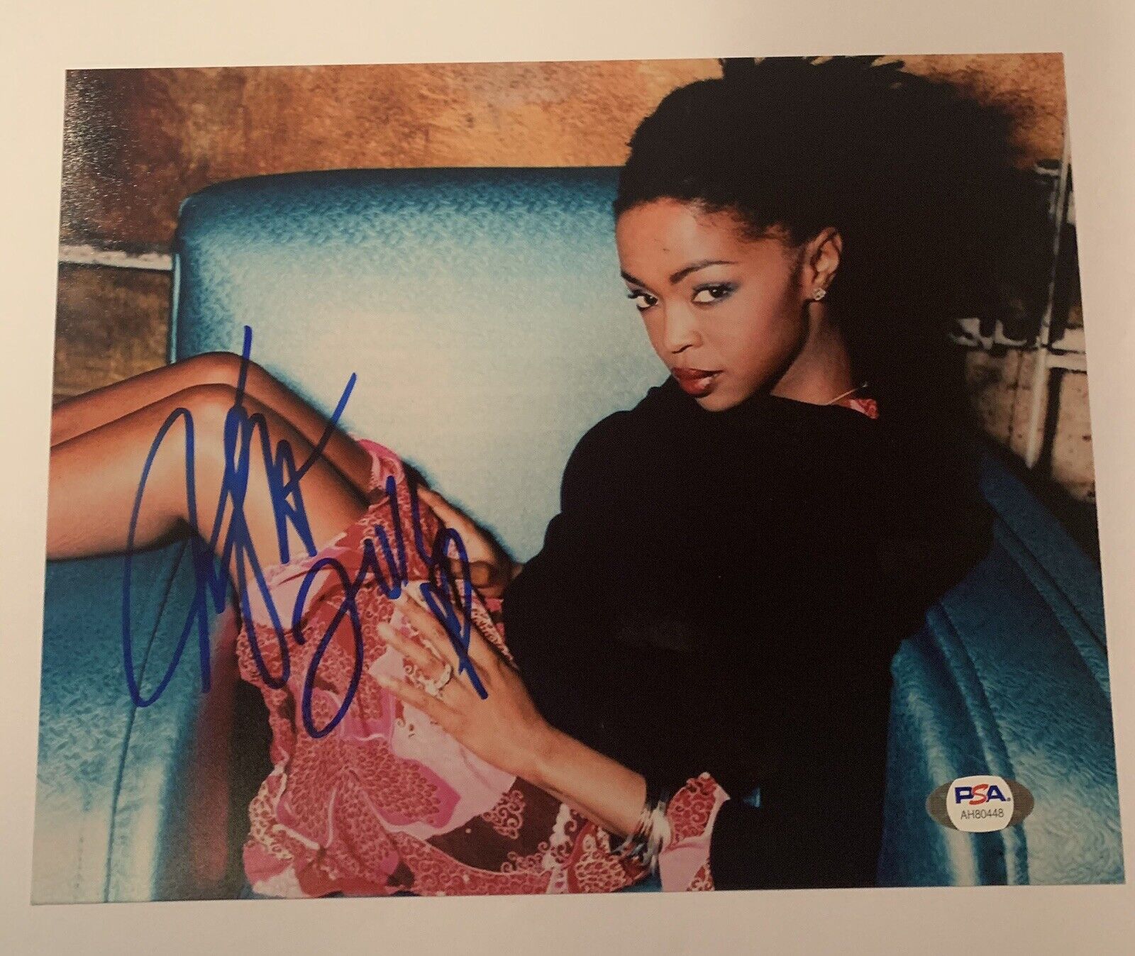 Lauryn Hill Signed Auto 8x10 Photo Poster painting Pic Psa Coa