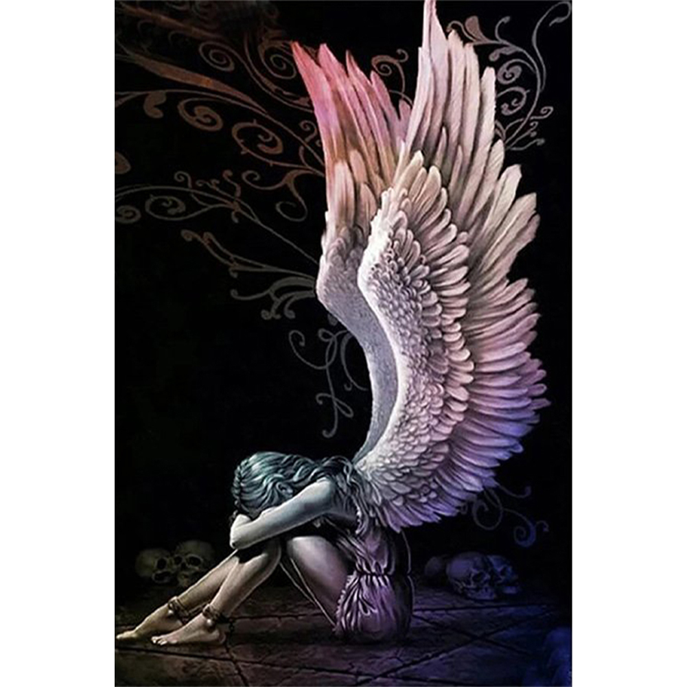 

Angel with Wings - Round Drill Diamond Painting - 40*60CM (Big Size), 501 Original