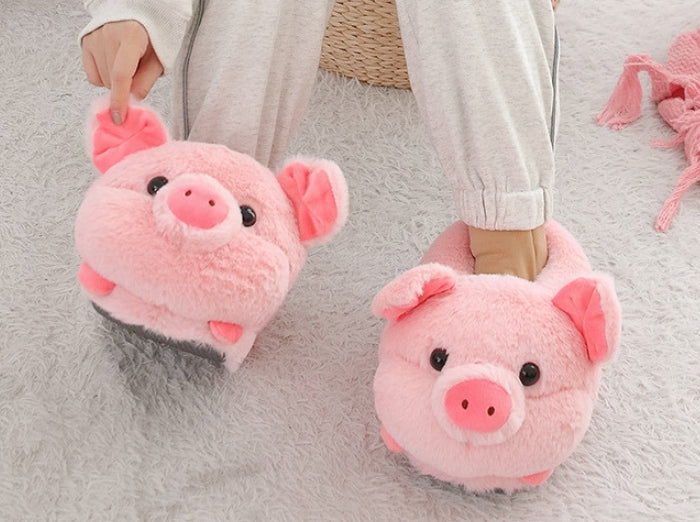 PIG WINTER SLIPPERS