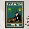 (Multi-Style) Black Cat-11CT Stamped Cross Stitch 40*60cm/15.75*23.62in (Big Size)
