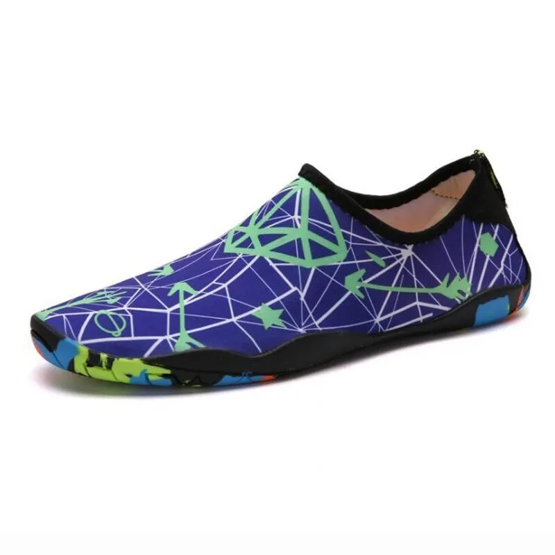 VEAMORS Fashion Aqua Shoes Unisex Slip-on Light Outdoor Sneakers Lover Yoga Swim Water Shoes Non-slip Seaside Beach Sneakers