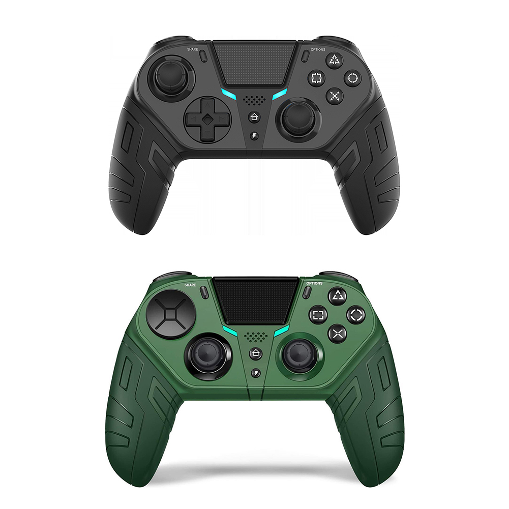 

Q300 Bluetooth-compatible Wireless Controller Gamepad for PlayStation 4 PS4 Android PC, Green, 501 Original