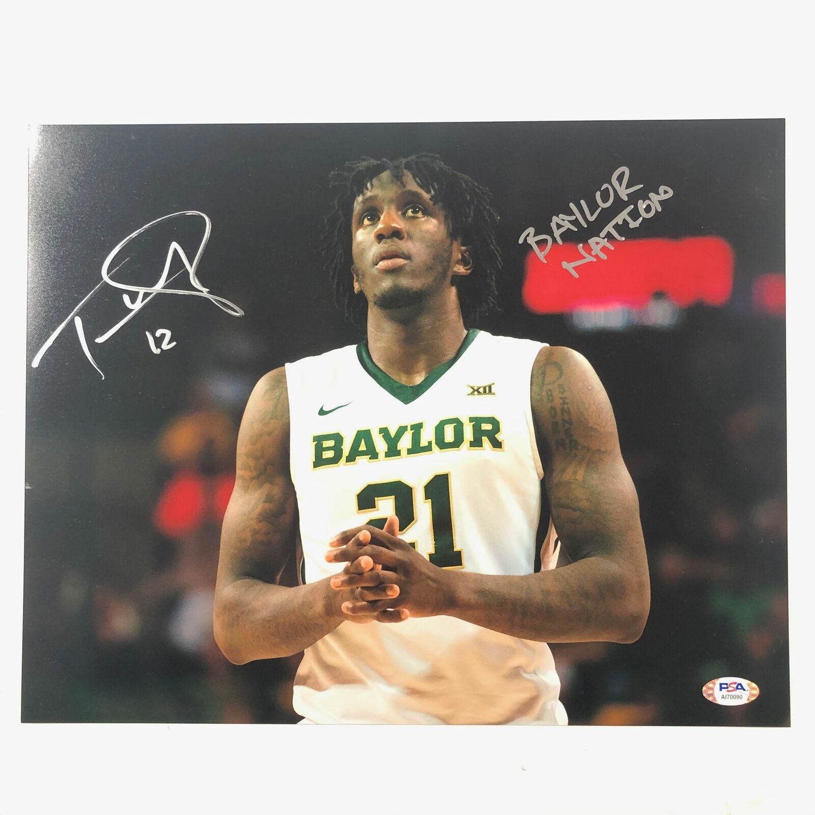 Taurean Prince signed 11x14 Photo Poster painting PSA/DNA Baylor Autographed