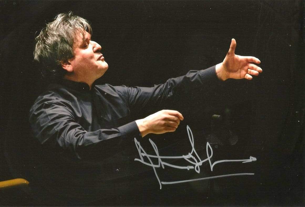 Antonio Pappano CONDUCTOR autograph, In-Person signed Photo Poster painting