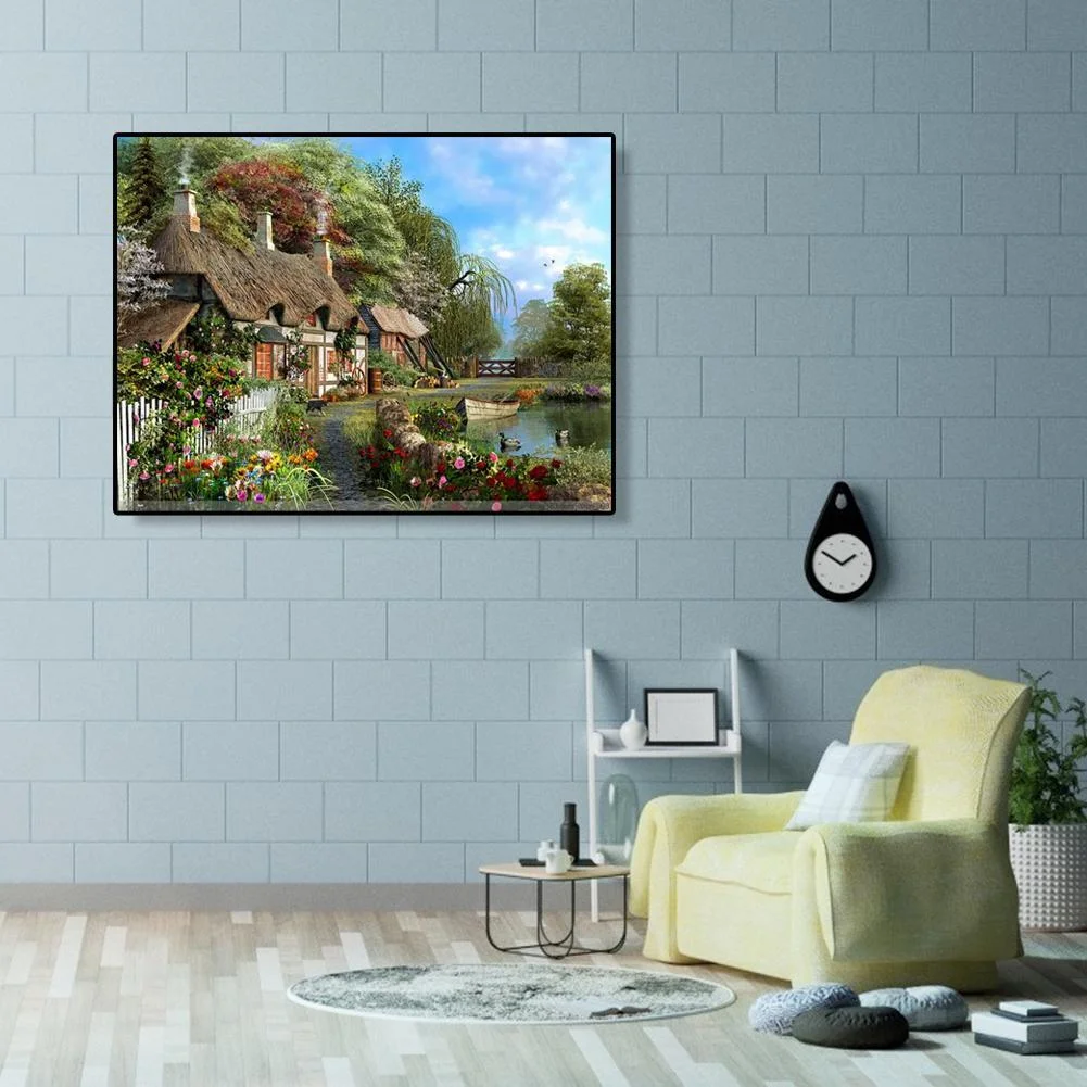 Paint-By-Number Country Villa (40*50cm)