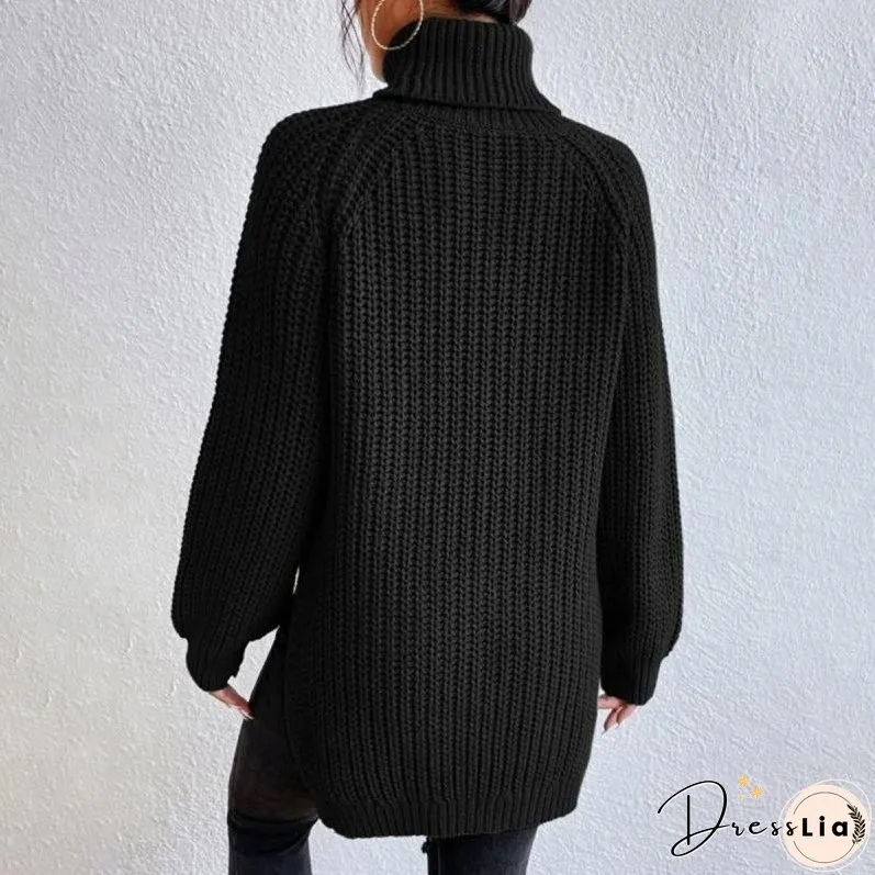 Casual Turtleneck Sweater