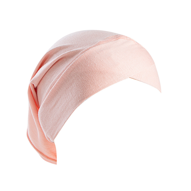 Fashionable Soli Color Cross Muslim Women Turban | Oxredo Shop Ramadan Sale