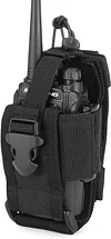 G-raphy Taktisch Funkger&auml;t-Tasche Molle Tasche Airsoft Multifunktions Beutel Kasten Halter f&uuml;r GPS Walkie Talkie (Schwarz)