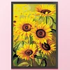 Sunflower - 9CT Full Beaded Cross Stitch Kit(39x57cm)