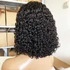 Curly Bob Lace Front Wigs For Women Kinky Curly Lace Front Wig 360 Lace Frontal Wig Brazilian Curly Human Hair Wigs