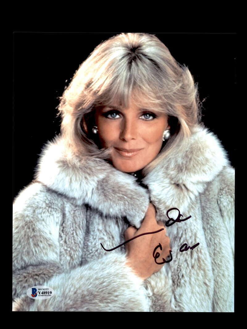 Linda Evans BAS Beckett Coa Signed 8x10 Dynasty Photo Poster painting Certified Autograph