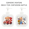 A Set of Two Multifunctional Diamond Painting Reusable Liquid Bottles DIY Special Shaped Drill Craft Kits