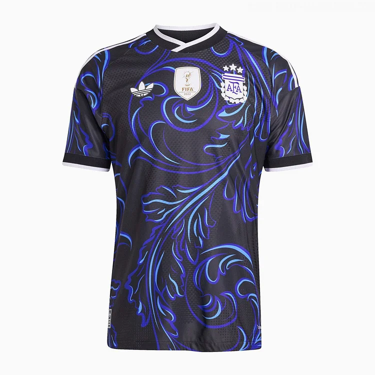 【S~4XL】Argentina 2026 World Cup Away Football Jersey（With the World Cup champion shield）