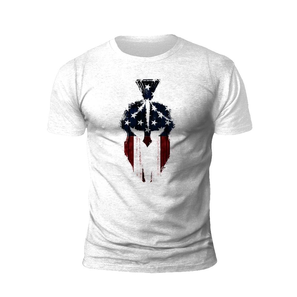 Patriotic Shield: American Valor T-shirt