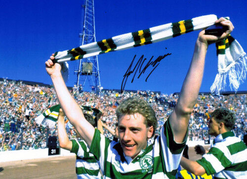 FRANK McAVENNIE Celtic Legend HAND SIGNED Photo Poster painting AFTAL