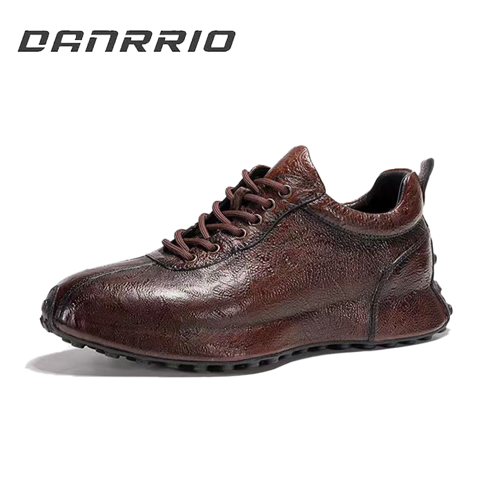 DANRRIO British High-end Vintage Trendy Hundred Sports Leather Shoes DANRRIO.COM DANRRIO