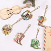 5pcs DIY Boots Diamond Painting Double-Sided Keychains