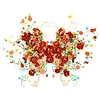 3D Jigsaw Puzzle Kit Butterfly Desktop Office Decoration Flower and Butterfly Assembled Metal Insects Puzzles for Beginner To Build Birthday Xmas Gifts