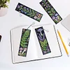 4Pcs Special Shape Flowers Mushroom 5D DIY Diamond Painting Bookmark for Adults