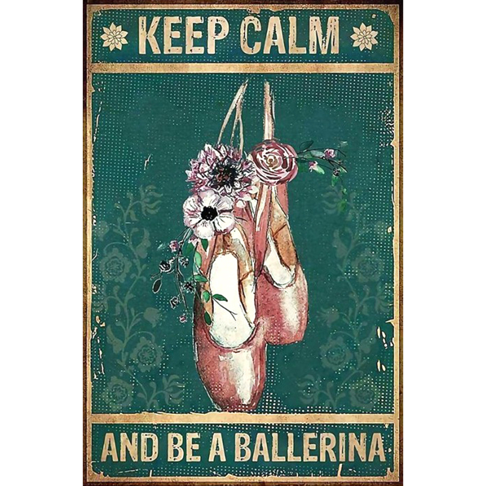 

Ballet Shoes - Round Drill Diamond Painting - 40*50CM, 501 Original