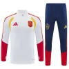 Spain 26-27 1/4 Zip Training Tracksuit White Chandal