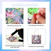 DIY Rose 5D Diamond Painting Linen Tote Bag