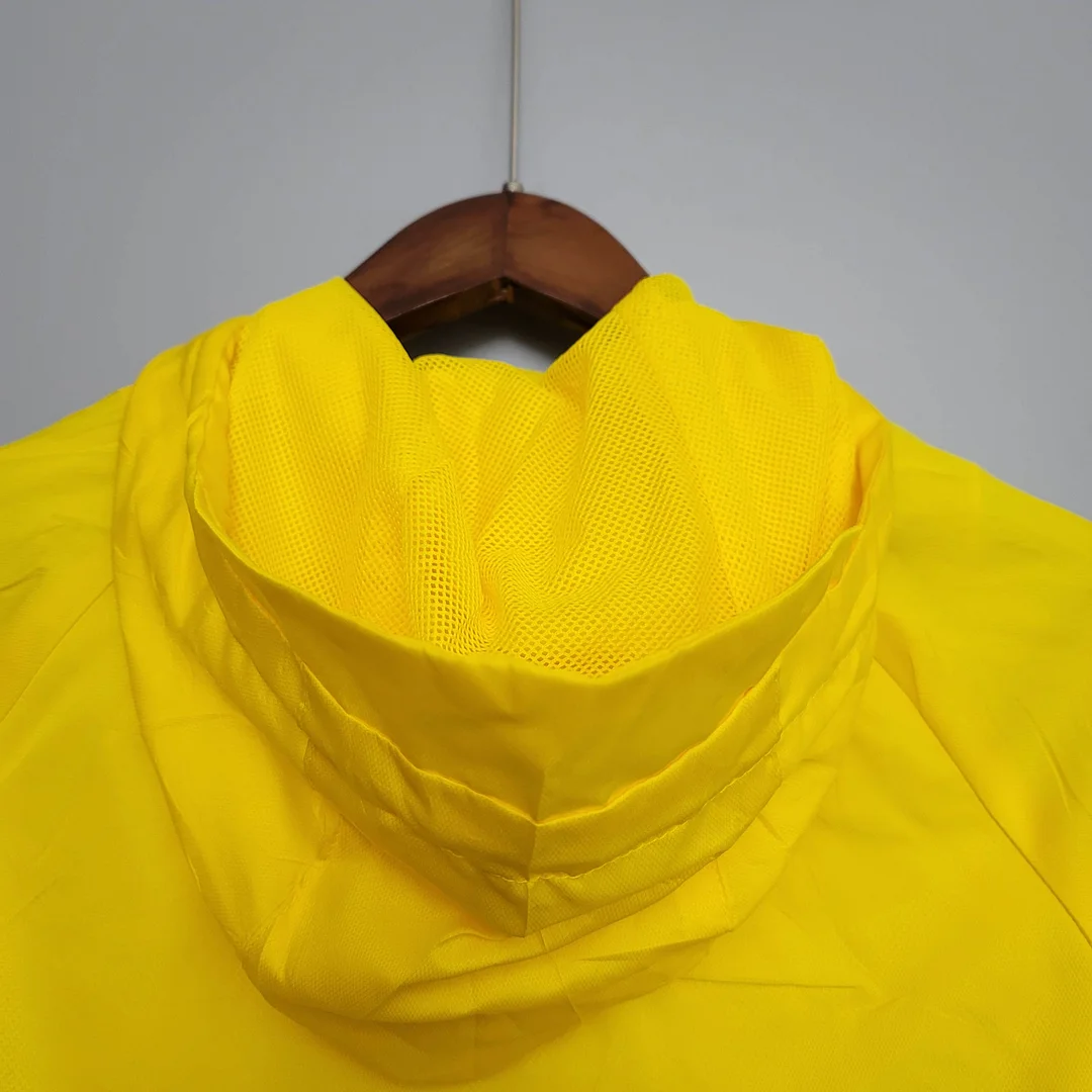 2021 Windbreaker BlueYellow Boca Juniors Jersey 11 Thai Quality