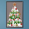 Diamond Painting-DIY Crystal Rhinestone Winter View Xmas Tree(30x50cm)