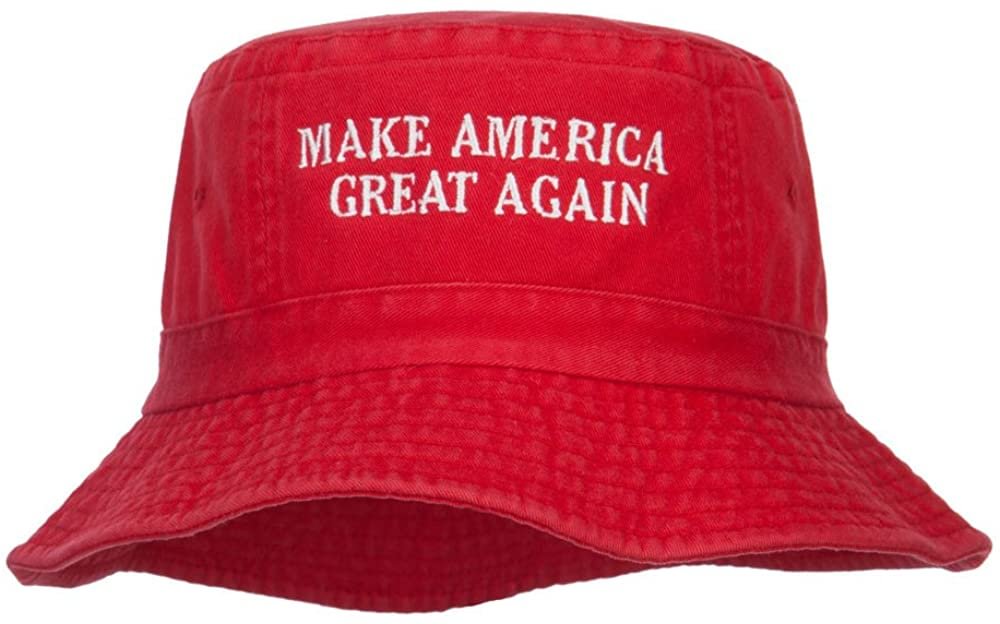 America Great Again Embroidered Bucket Hat
