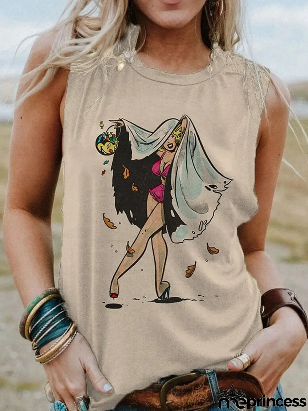 Women's Casual Print Tank Top