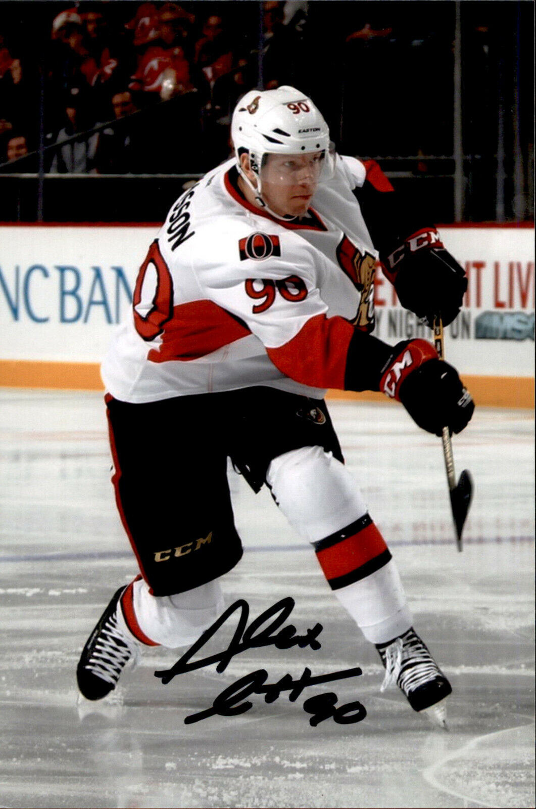 Alex Chiasson SIGNED autographed 4x6 Photo Poster painting OTTAWA SENATORS