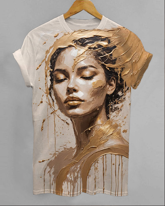 Chic Casual Printed T-Shirt