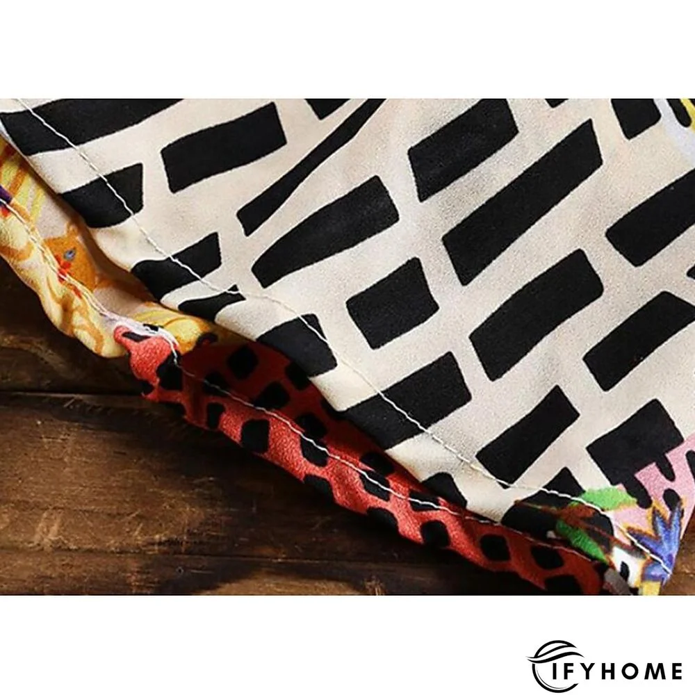 Women's Plus Size Holiday Dress Graphic Crew Neck Sleeveless Spring Summer Classic Style Fashion Maxi long Dress Causal Daily Dress | IFYHOME