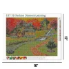Small Bridge With Flowing Water  | Full Round Diamond Painting Kits