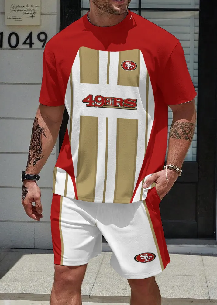 San Francisco 49ers  Limited Edition Top And Shorts Two-Piece Suits
